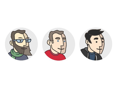 Applegetic Team applegetic avatars digital illustration