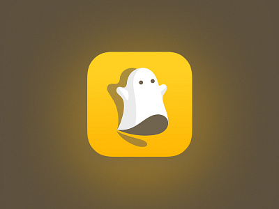 Snapchat Ghost design ghost icon snapchat social media yellow