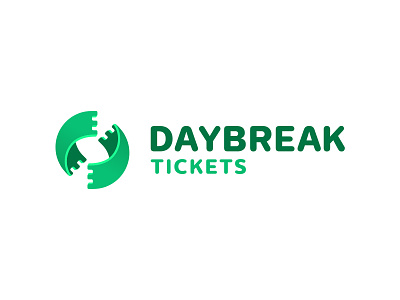 Daybreak design logo ticketing