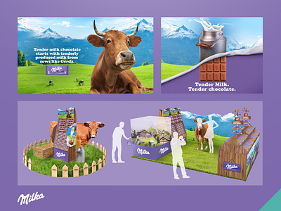 Milka chocolate campaign