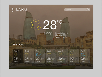 #037 Weather dailyui dailyui 037 dailyuichallenge weather