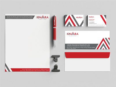 Kinara Capital | Rebranding & App Design app design branding design environmental graphics logo rebranding stationery mockups wall graphics