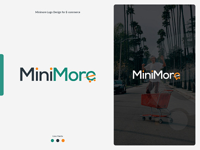 Minimore brand logo e commerce e commerce logo logo logo design minimalist