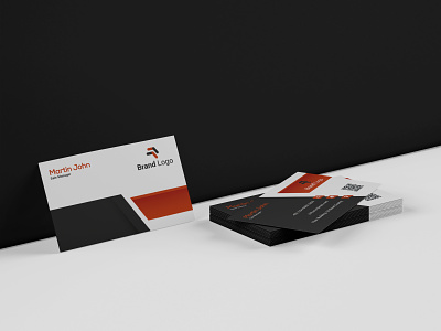Corporate Business Card business card card identity corporate business card corporate card design mininalist
