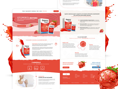 Dietary Supplement Vitamin Pharmacy Landing Page