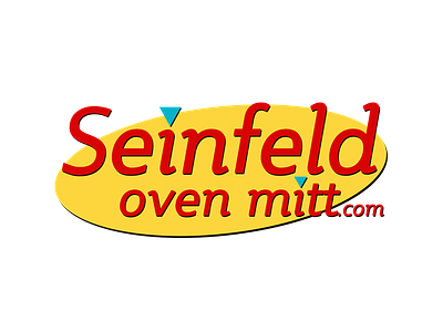 SeinfeldOvenMitt.com Logo logo logo design seinfeld