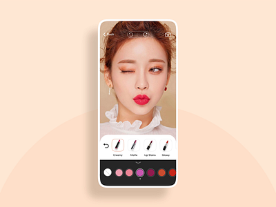 DIOR AR (Makeup) - Real Time virtual Makeup Experience analytics animation ar ar shopping augmentedreality clean design design future ar gallery illustration makeup makeupapp mobile app photoedit photoeditapp skincare skincareapp userexperience userinterface ux