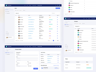 GoBoos- Company Profile Flow ad campaign ad dashboard admin admin dashboard analytics chart company profile dashboard dashboard design dashboard ui data visualization information architect ogranization profile panel design saas stats trafic dashboard userexperience ux web analytics