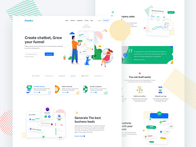 Chatbot Landing page