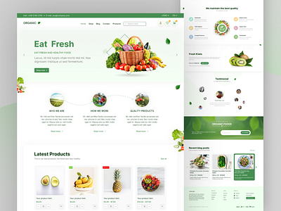 Fully Responsive eCommerce Website - Organic Website Design