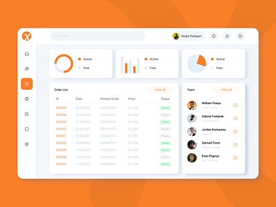 Dashboard Design UI/UX admin design admin panel admin template dashboard dashboard ui minimal ui ux web