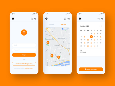 Fitness App Design