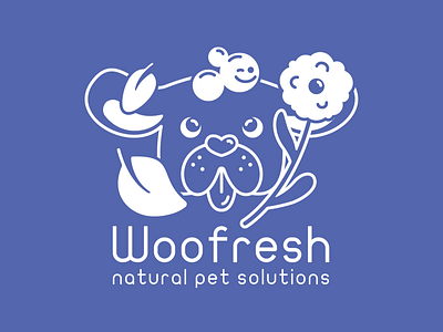 Woofresh Logo Concept adobe illustrator clean design graphic design logo vector logo