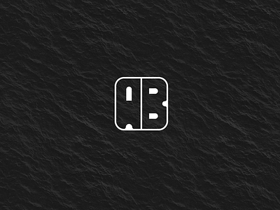 "AB" Logo Design branding design icon logo logomark vector