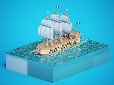 Medieval warship France