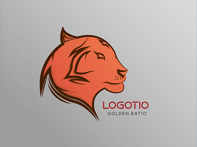 Logo inspiration Tiger, golden Ratio! animal art design goldenratio illustration illustrator logo logo design logodesign logos tiger vector
