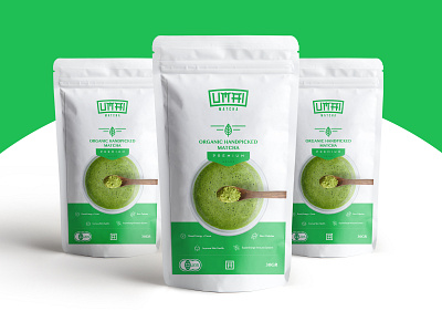 Umai Matcha Packaging branding design logo matcha modern package design packaging tea