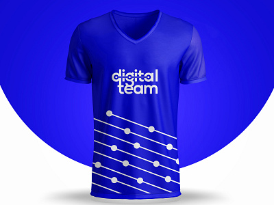 Digital Team - Logotype concept. brand branding design digital logo mark modern team teamwork