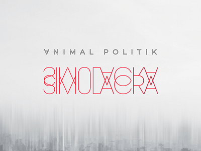 Simulacra Cover album art brand design design typogaphy