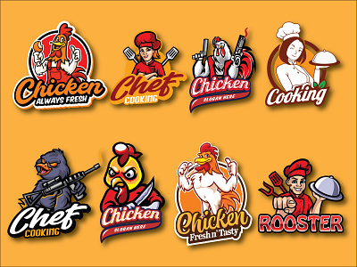 Cooking Logo Design branding coking loog design graphic design illustration illustrator logo logos loog masco logo mascot typography ui ux vector