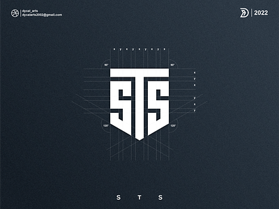 STS monogram logo digital