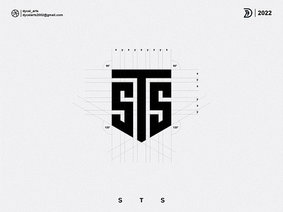 STS monogram logo digital