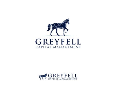 Greyfell logo business capital economy horse management money