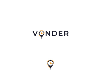 Vonder logo agency app audio business location travel