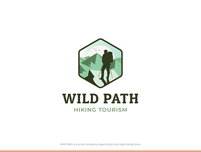 Wild Path logo agency company hiking pat tourism tours travel wild