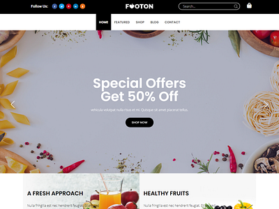 Fruit Ecommerce Website