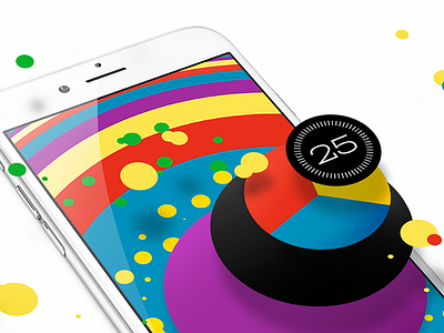 Coloroloc - A game of mixin' and matchin' colors casual game color matching colors mixing colors mobile game rainbow