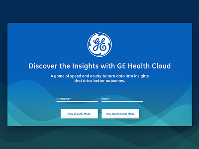 Ge Health Cloud Game