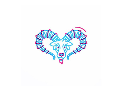 Ibex animal goat head ibex