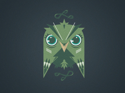 Owl d illustration owl