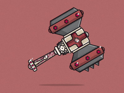 Hammer hammer illustration weapons