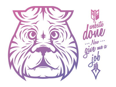 Tiger animal arrow illustration job tiger