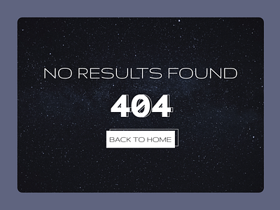 Daily UI #008 - Error 404 dailyui design error404 ui ux