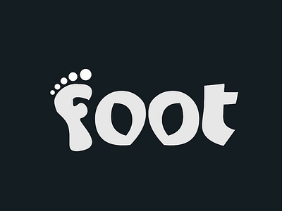 foot branding design icon logo vector