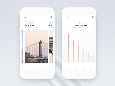 Travel app (Place info) app design concept android animation art flat clean simple hostel hotel interface mobile ios iphone sketch tourism travel ui ux