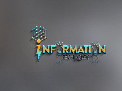 Logo Concept for a IT company branding graphic design logo