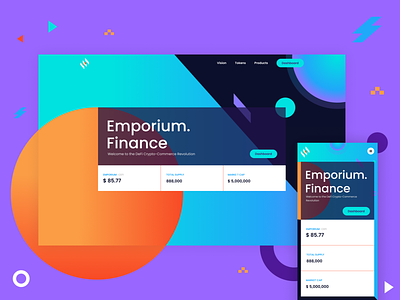 Hero for a new Crypto Currency Website abstract blockchain blue brand experience coin crypto currency figma figmadesign fintech identity interfacedesign landingpage minimal sales space ui userexperience ux website