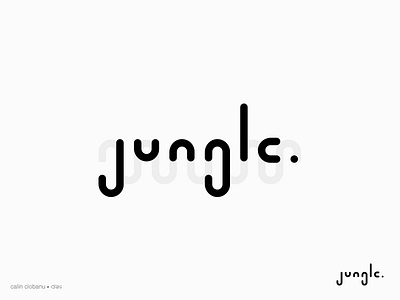 Jungle branding custome type font identity logo logotype mark minimal symbol type