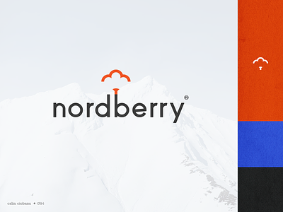 Nordberry Logo berry bold brand elegant letter logotype minimal modern simpe type