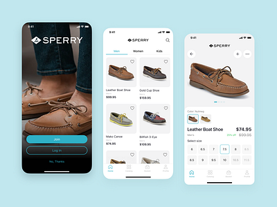 Online Shop App «Sperry»