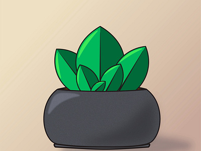 Cute Cactus pot cactus color design graphic design gray green illustration logo minimal model pot