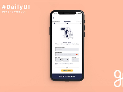 #DailyUI Challenge - Day 2 - Check Out checkout checkoutpage dailyui dailyui 002 dailyuichallenge
