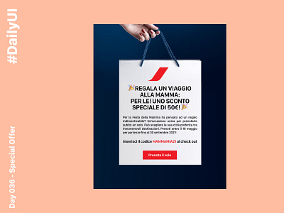 Daily UI challenge day 36 - Special Offer dailyui dailyuichallenge