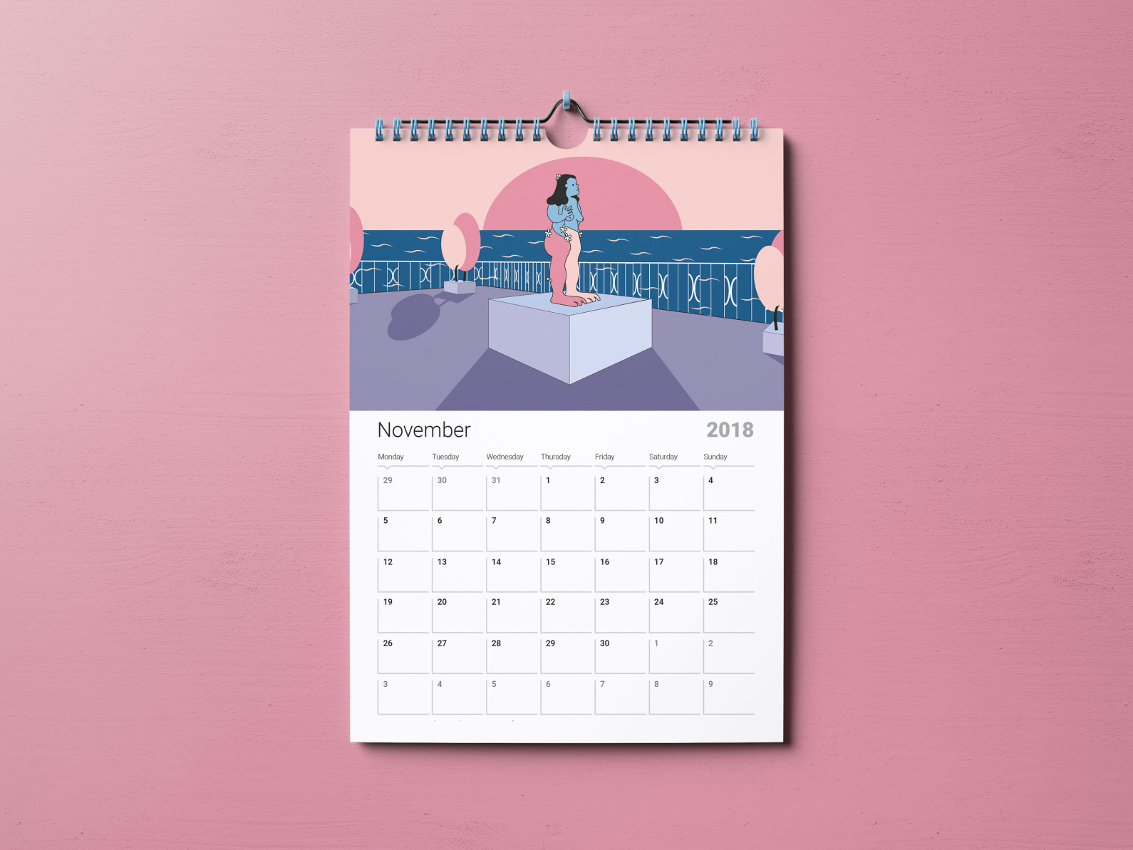 Calendar by ara · bar · cru on Dribbble