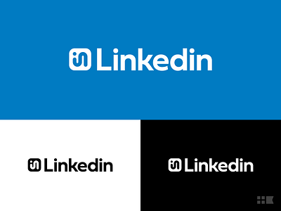 Linkedin Logo Redesign branding identity design linkedin logo redesign