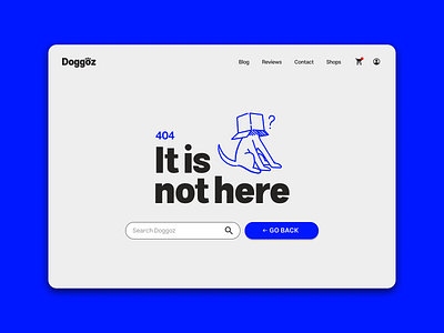 404 Page 404 blue doggo figma illustration not found site ui ui design ux ux ui web design
